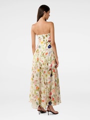 Forever New Cream Kimora Strapless Midi Dress - Image 2 of 4