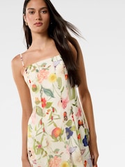 Forever New Cream Kimora Strapless Midi Dress - Image 3 of 4