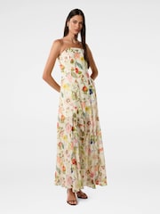 Forever New Cream Kimora Strapless Midi Dress - Image 4 of 4