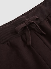 Reiss Plum Laney Wide-Leg Interlock Drawstring Joggers - Image 5 of 5