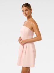 Forever New Pink Shayla Petite Strapless Mini Dress - Image 4 of 5