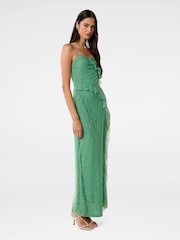 Forever New Green Maybelle Lace Ruffle Midi Dress - Image 4 of 4
