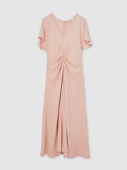 Reiss Pale Pink Rowe Dress - Image 2 of 6