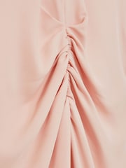 Reiss Pale Pink Rowe Dress - Image 6 of 6
