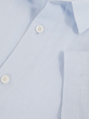 Reiss Holiday Linen Short Sleeve Shirt - Изображение 4 из 4