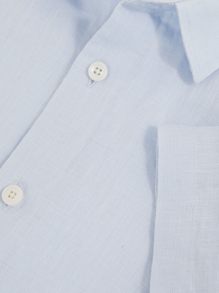 Reiss Holiday Linen Short Sleeve Shirt - Изображение 4 из 4