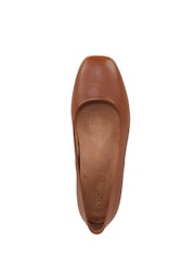Vionic širok kroj Orinda Arch Support Ballet Brown čevlji s plosko peto/brez pete - Slika 6 iz 7
