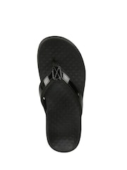 Vionic Regular Fit Tide Arch Support Toe Post Sandals - Image 6 of 7