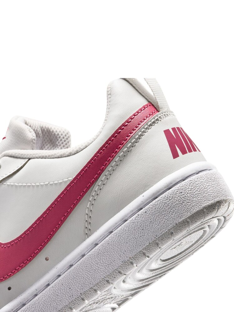 Nike Pink Beet Youth Court Borough Low Recraft Trainers - Image 10 of 10