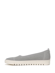 siva - Vionic v standardnem kroju modra Uptown Arch Support Ballet čevlji s plosko peto/brez pete - Slika 2 iz 6