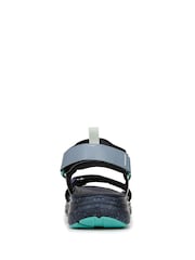 Vionic Regular Fit Blue Walk Max Wanderer Arch Support Sandals - Image 5 of 7