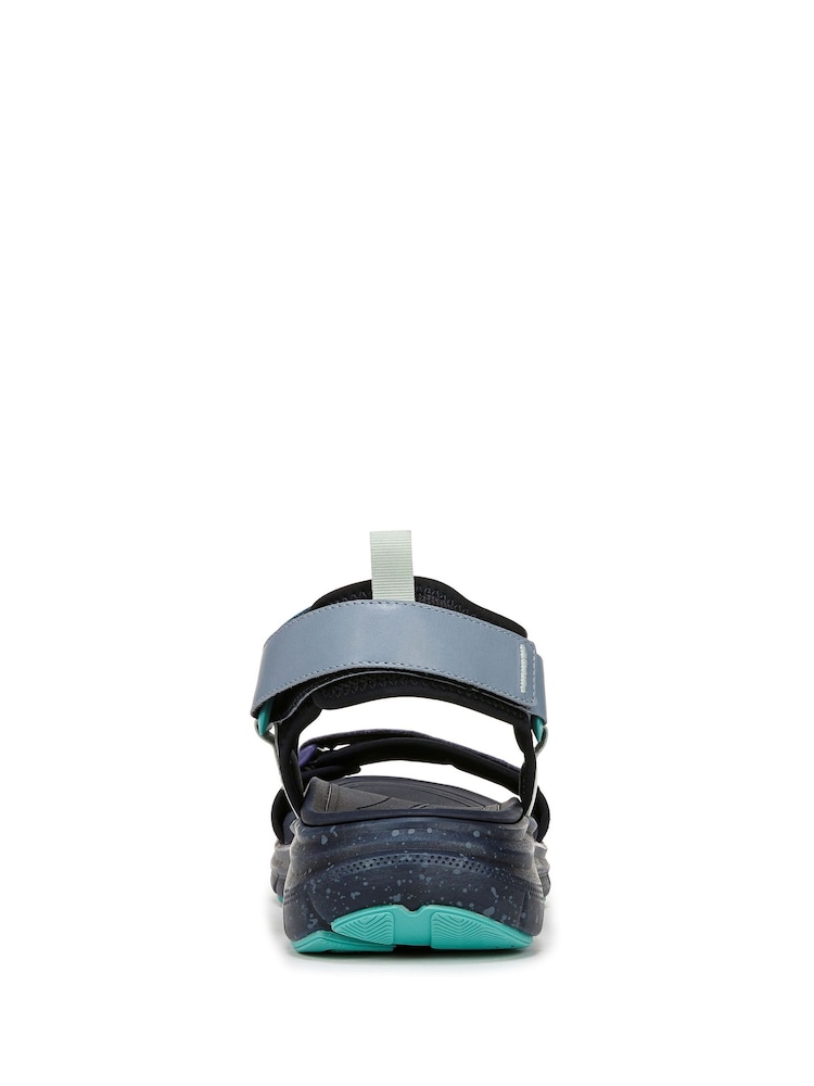 Vionic Regular Fit Blue Walk Max Wanderer Arch Support Sandals - Image 5 of 7