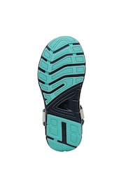 Vionic Regular Fit Blue Walk Max Wanderer Arch Support Sandals - Image 7 of 7