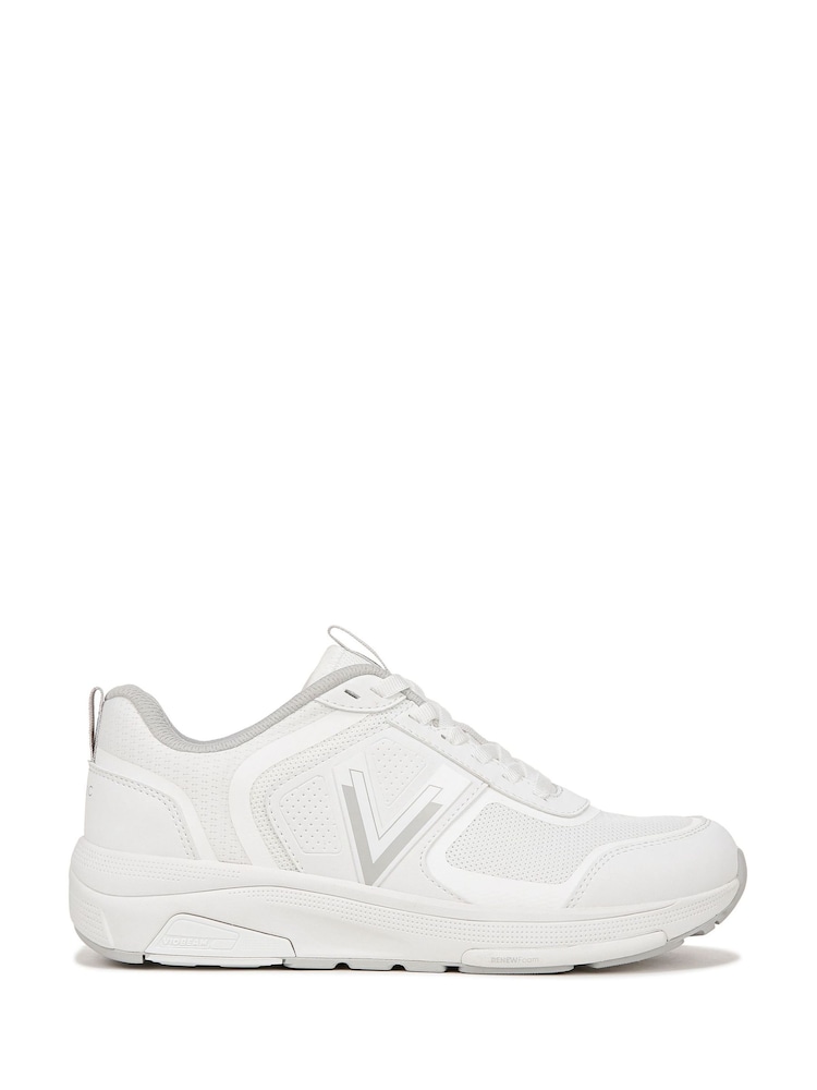 Vionic Regular Fit Walk Strider 001 Arch Support White Trainers - Image 1 of 7