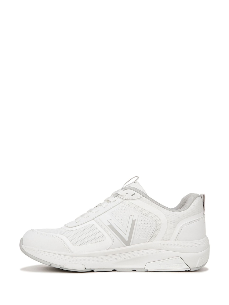 Vionic Regular Fit Walk Strider 001 Arch Support White Trainers - Image 2 of 7