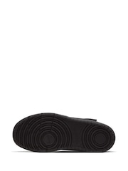 Nike Black Junior Court Borough Mid 2 Trainers - Image 5 of 9