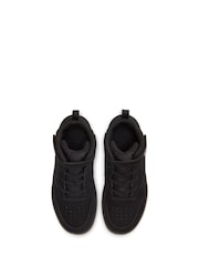 Nike Black Junior Court Borough Mid 2 Trainers - Image 6 of 9