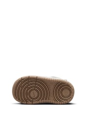 Nike Natural Hemp Pale Ivory Toddler Court Borough Mid Trainers - Image 6 of 7