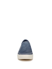 Vionic Wide Fit Blue Kearny Arch Support Slip On Trainers - Image 4 of 7
