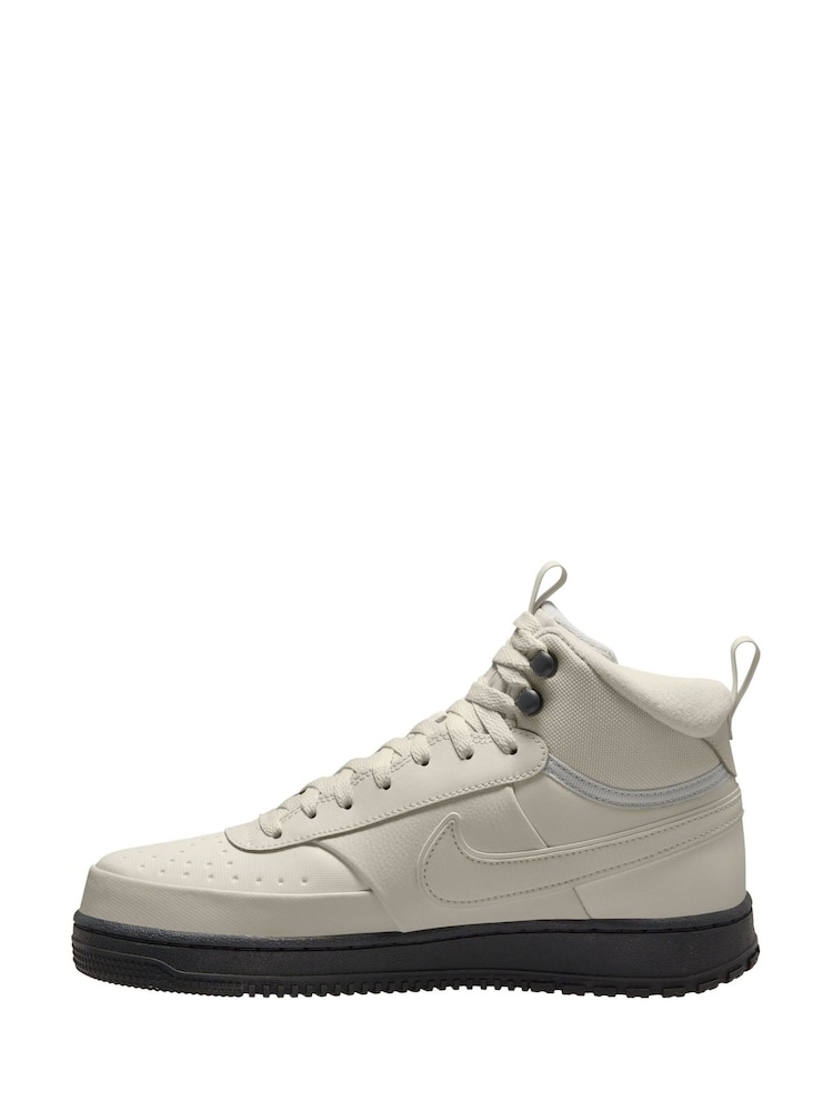 Nike Black Court Vision Mid Winterized Trainers - Image 2 of 4