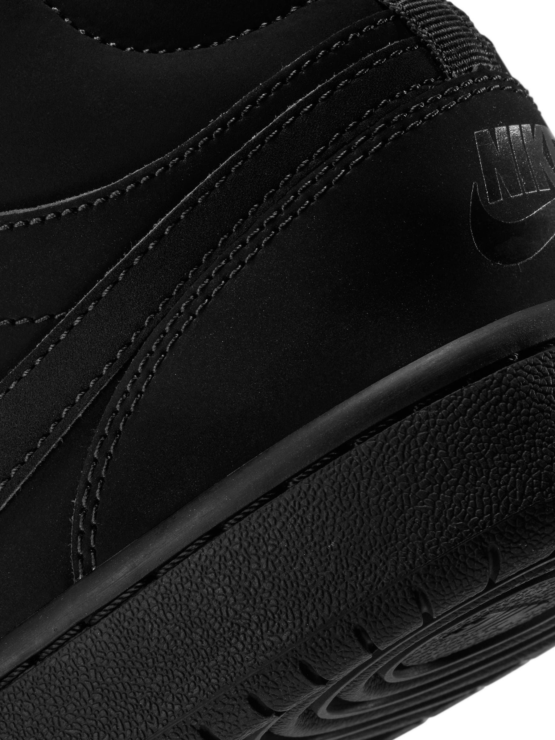 nike court borough all black
