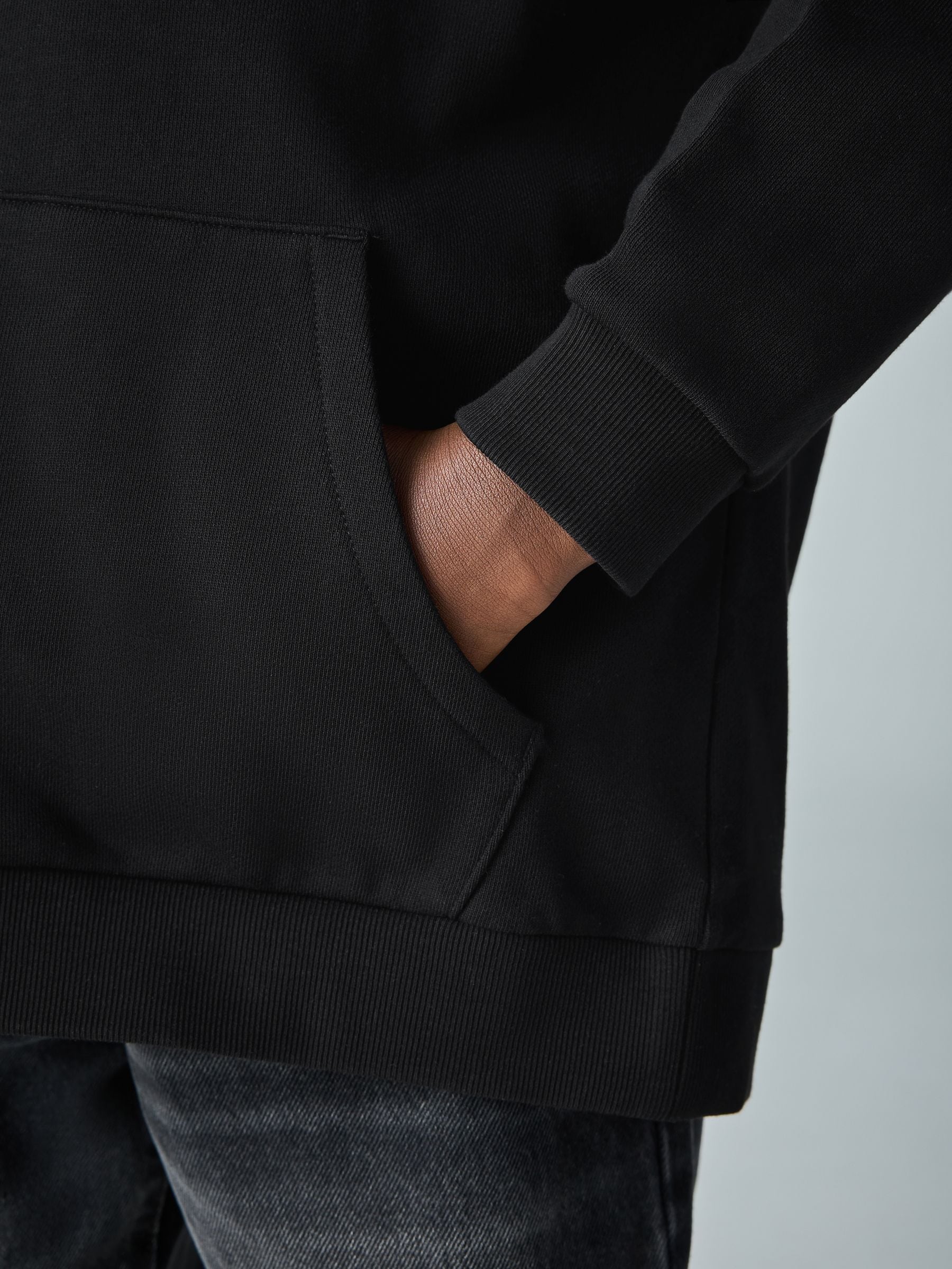 Buy smALLSAINTS Black Oversized Orlando Pullover Hoodie from Next