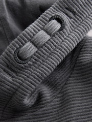 smALLSAINTS Charcoal Grey Corded Oversized Underground Pullover Hoodie - Image 11 of 13