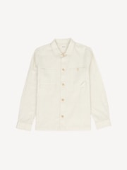 Folk White Anniversary Patch Overshirt - Image 1 of 1