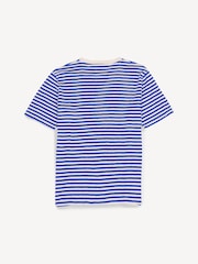 Folk Blue Classic Stripe T-Shirt - Image 2 of 4