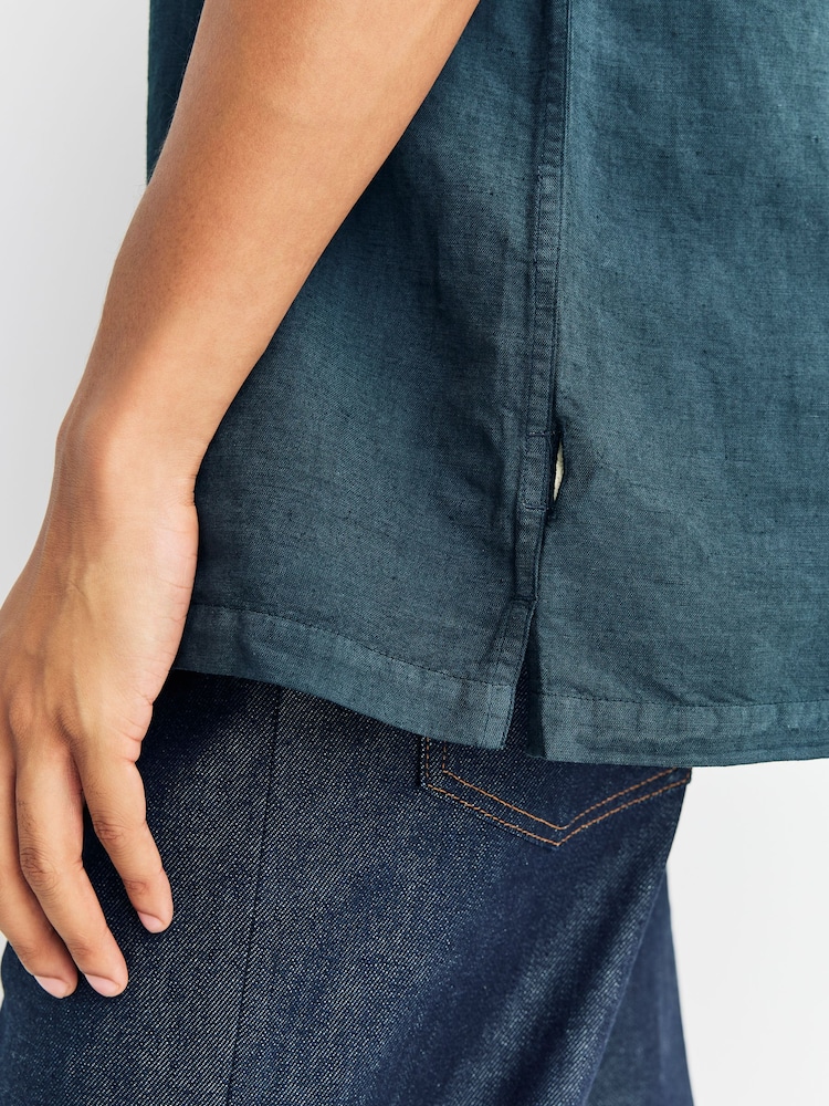 Folk Green Relaxed Fit Gabe Shirt - Image 5 of 5