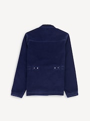 Folk Blue Slub Anniversary Chore Jacket - Image 2 of 4