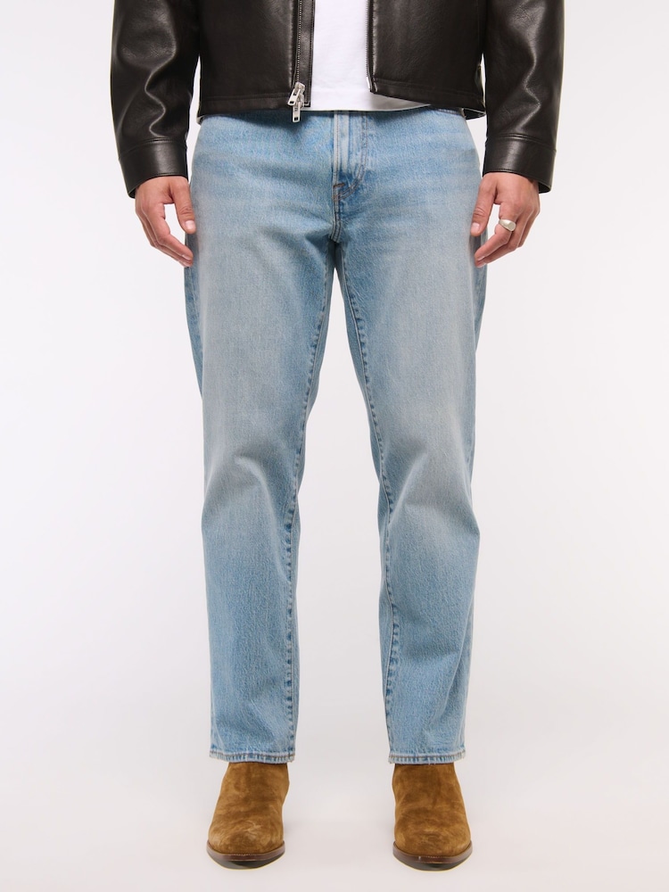 Abercrombie & Fitch Loose Fit Blue Jeans - Image 1 of 7