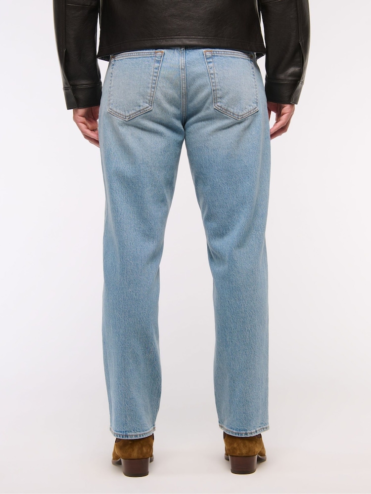 Abercrombie & Fitch Loose Fit Blue Jeans - Image 2 of 7
