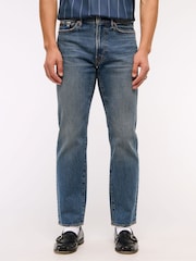 Abercrombie & Fitch Blue Straight Leg Jeans - Image 1 of 7