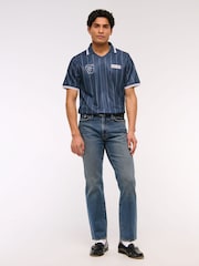 Abercrombie & Fitch Blue Straight Leg Jeans - Image 3 of 7