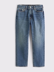 Abercrombie & Fitch Blue Straight Leg Jeans - Image 6 of 7