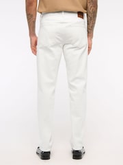 Abercrombie & Fitch Straight Leg White Jeans - Изображение 2 из 7