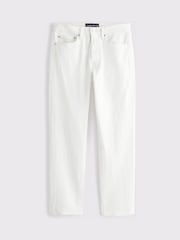 Abercrombie & Fitch Straight Leg White Jeans - Изображение 6 из 7