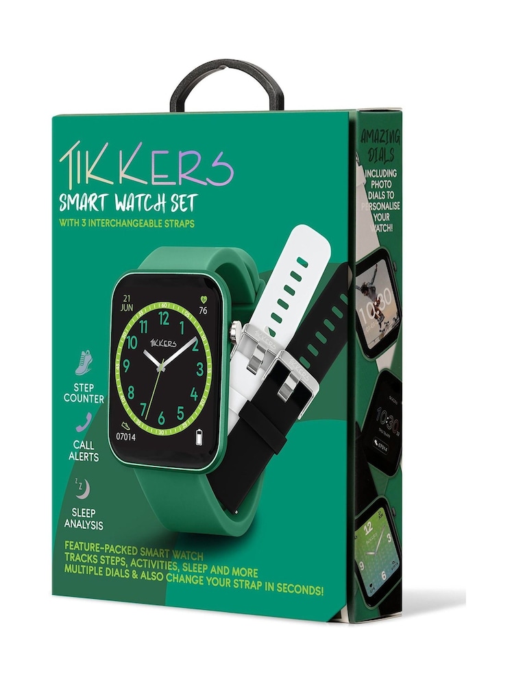 Tikkers Kids Green Series 13 Smart Interchangeable Strap Watch - Image 5 of 5