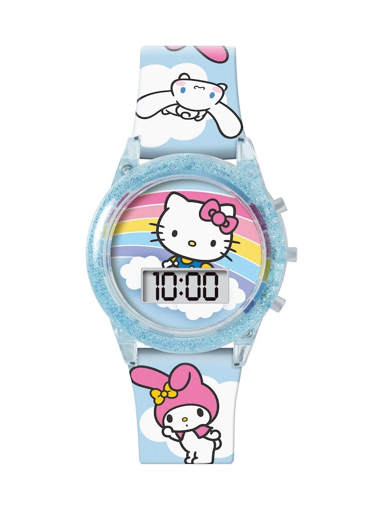 Peers Hardy Pink Hello Kitty Digital Watch And Bracelet Set - Image 2 of 8