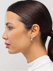 Radley Silver Tone Hanging Heart Earrings - Image 3 of 4