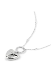 Radley Silver Tone Hanging Heart Pendant Necklace - Image 2 of 6