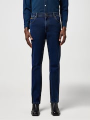 Wrangler Rustic Navy Straight Fit Texas Authentic Jeans - Image 1 of 8