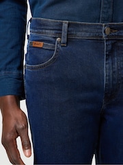 Wrangler Rustic Navy Straight Fit Texas Authentic Jeans - Image 4 of 8