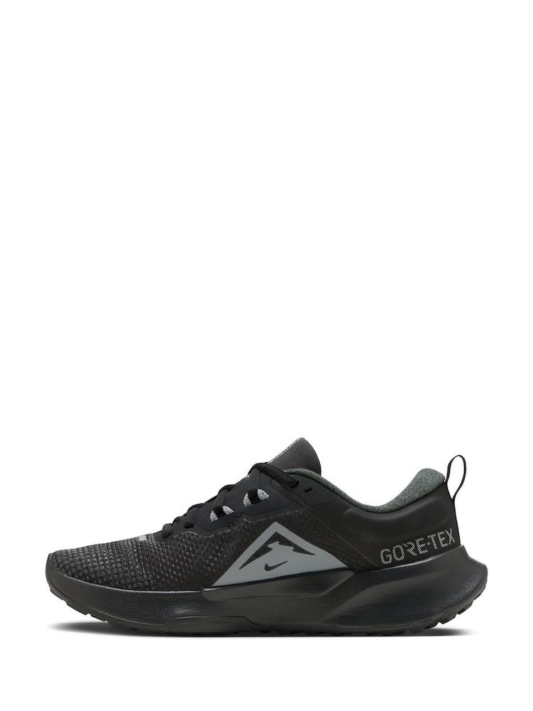 Nike Black Juniper Trail 2 GORE-TEX Waterproof Trail Running Trainers - Image 2 of 10 Nike Black Juniper Trail 2 GORE-TEX Waterproof Trail Running Trainers - Image 2 of 10