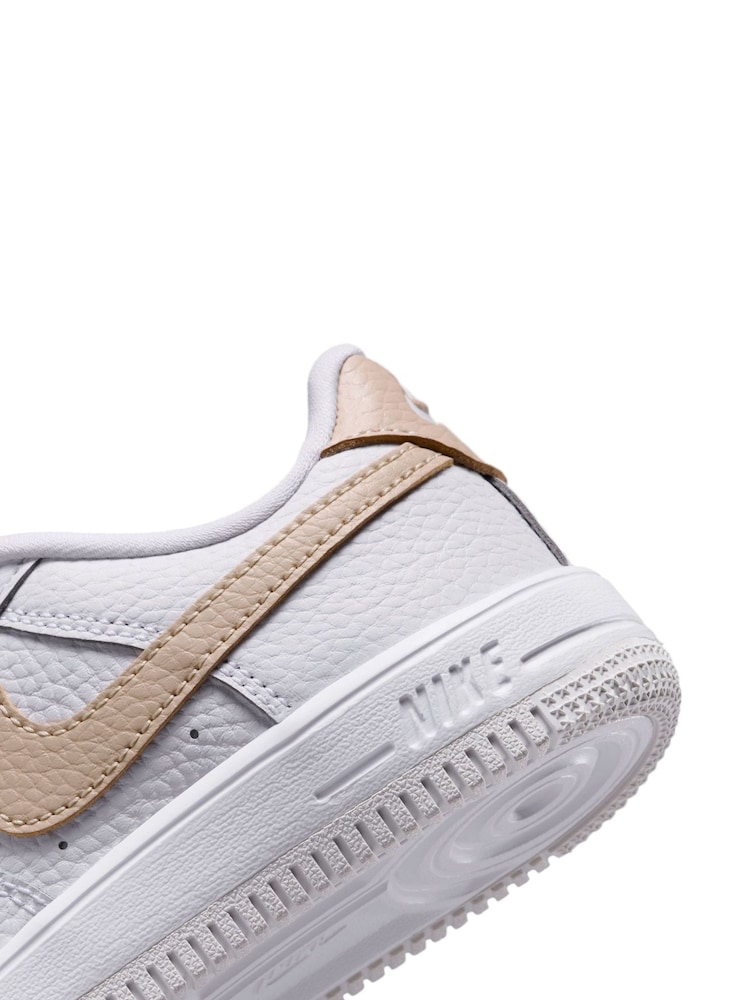 Nike White Natural Junior Air Force 1 Lace Trainers - Image 10 of 10 Nike White Natural Junior Air Force 1 Lace Trainers - Image 10 of 10