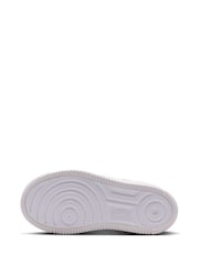 Weiß/Natur - Nike Junior Air Force 1 Lace Trainers - Bild 8 von 10