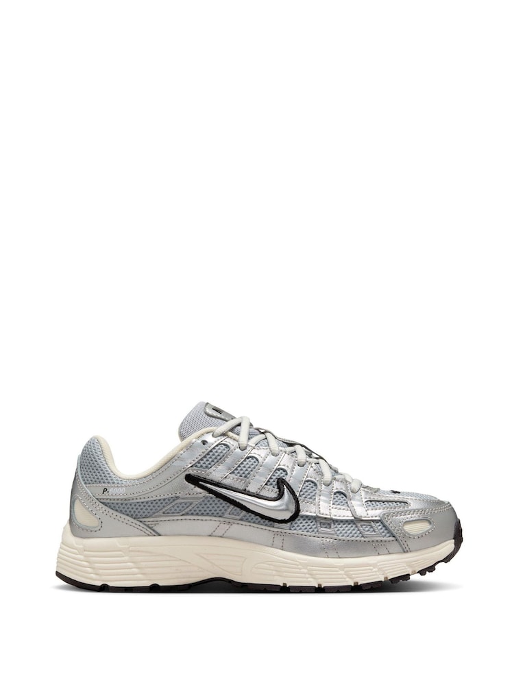 Nike Silver Youth P-6000 Trainers - Image 1 of 11