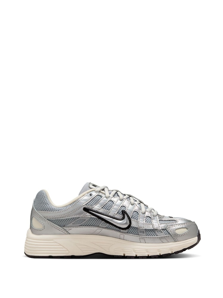 Nike Silver Youth P-6000 Trainers - Image 2 of 11