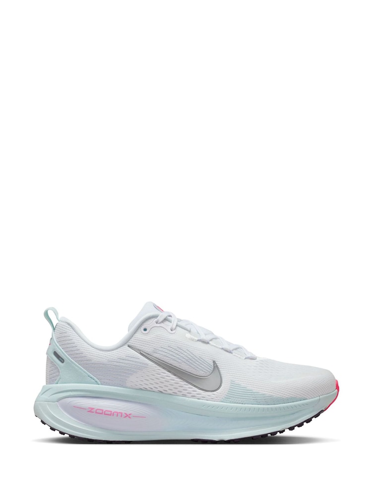 Nike White Multi Vomero 18 Road Running Trainers - Image 1 of 7 Nike White Multi Vomero 18 Road Running Trainers - Image 1 of 7
